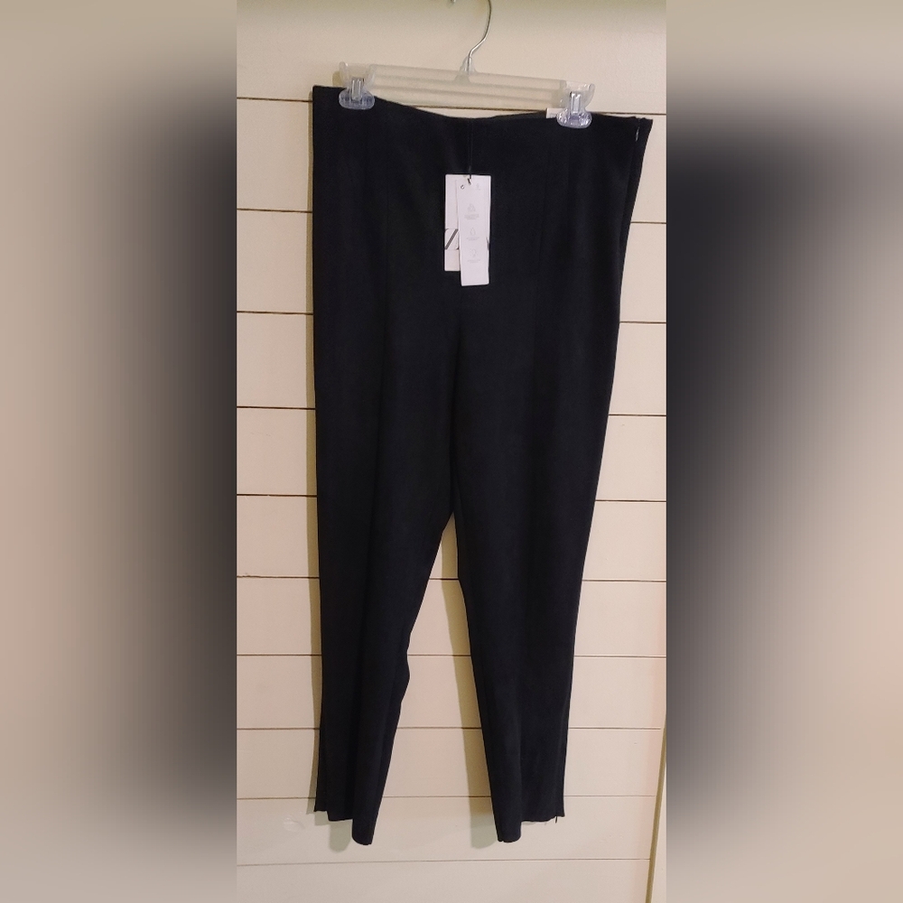 Zara NWT XL Ultra Suede Skinny Pants/Leggings